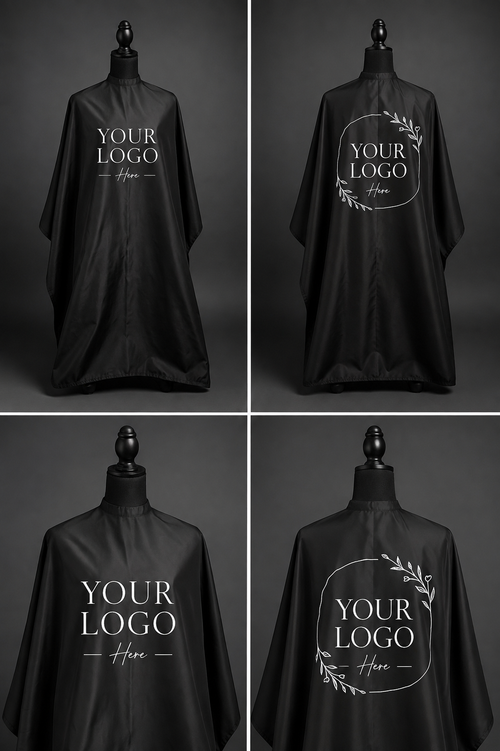 Custom Black Cape WITH LOGO